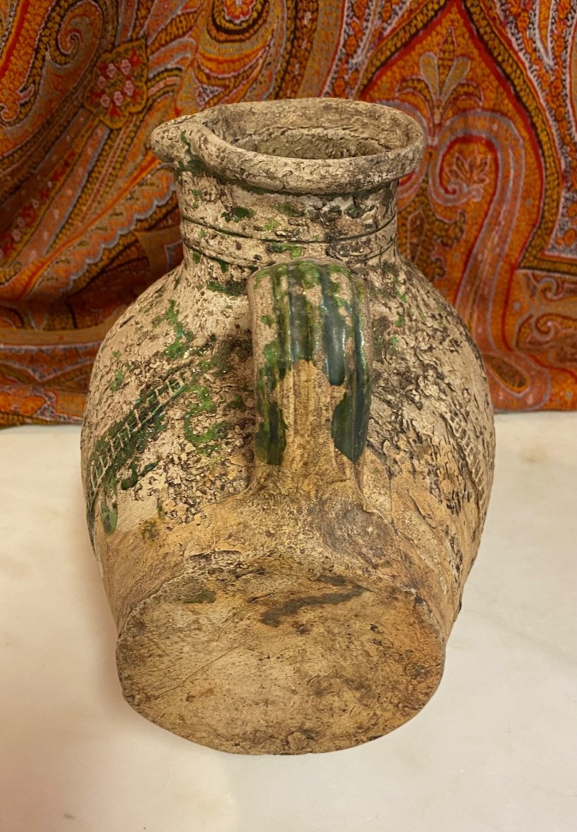 Glazed Terracotta Barrel 18th-photo-2
