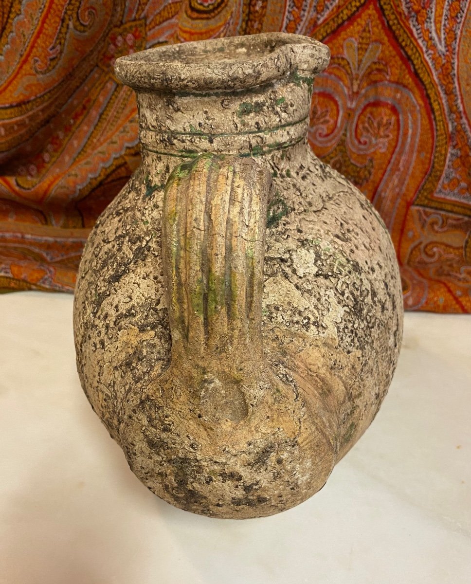 Glazed Terracotta Barrel 18th-photo-4
