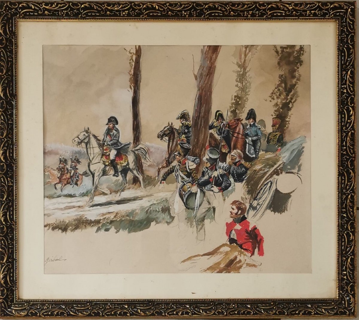 Napoleon Watercolor Jack Girbal 