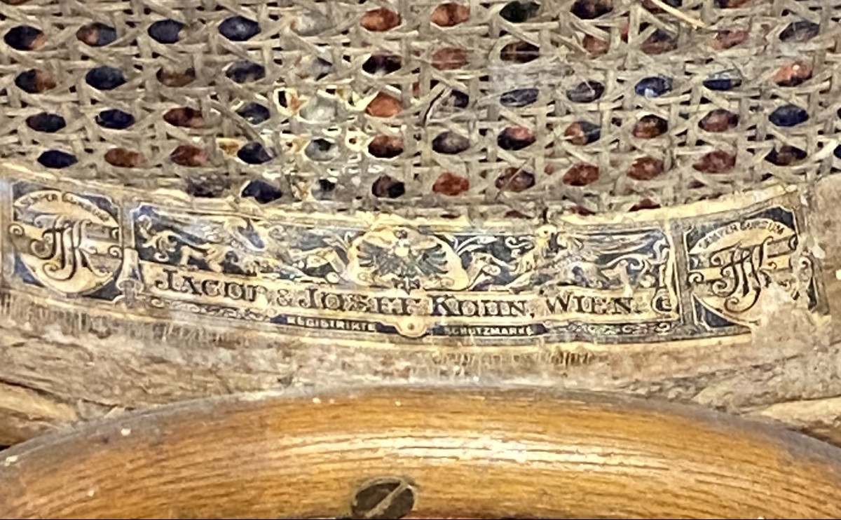 Paire de chaises Art Nouveau KOHN-photo-3