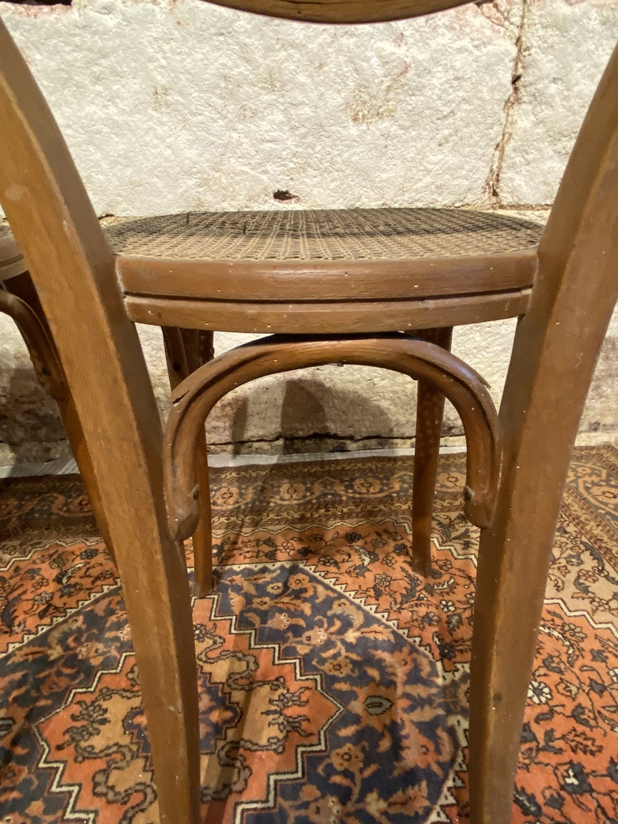 Paire de chaises Art Nouveau KOHN-photo-2