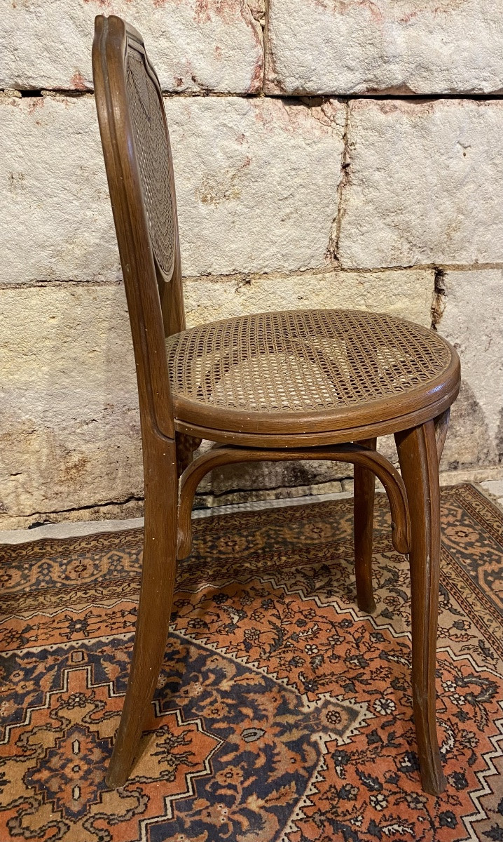 Paire de chaises Art Nouveau KOHN-photo-3