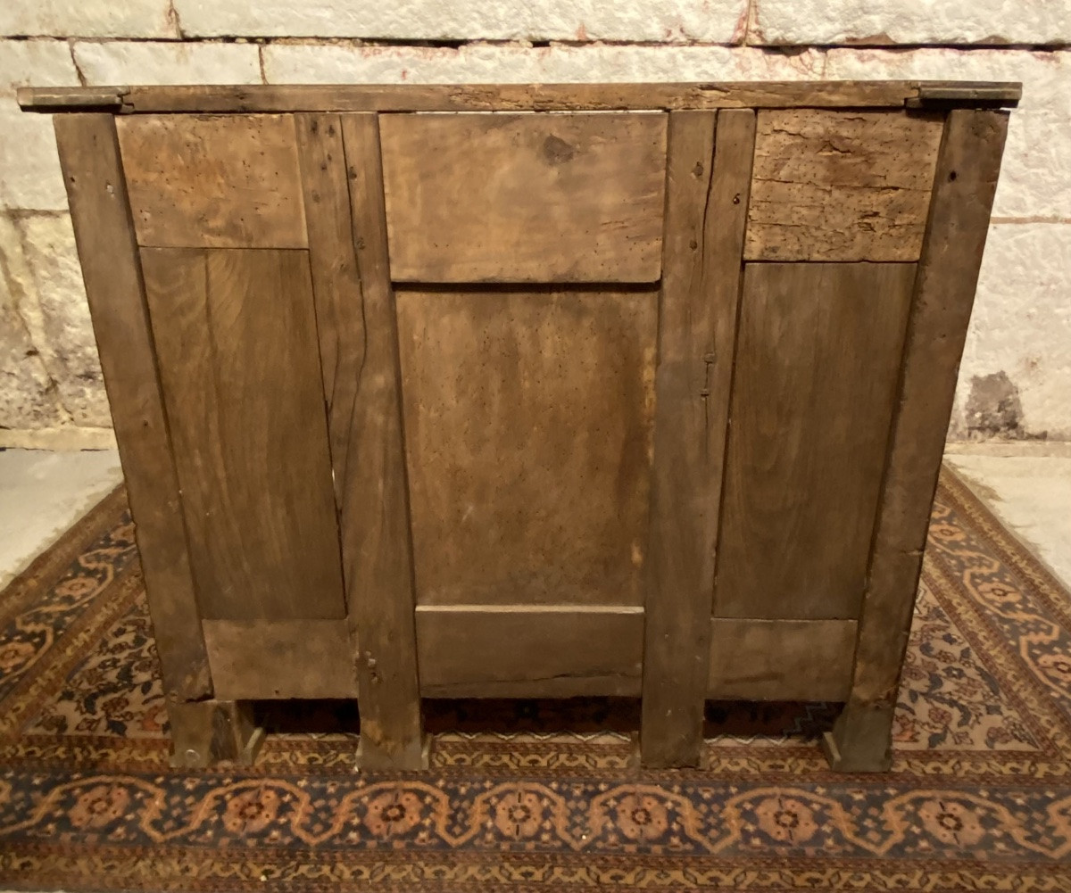 Petit bureau trapézoïdale 18ème siècle -photo-5