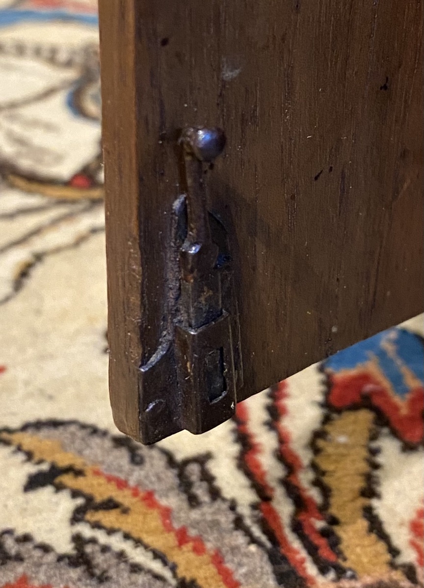 19th Century Walnut Wall Shelf-photo-3
