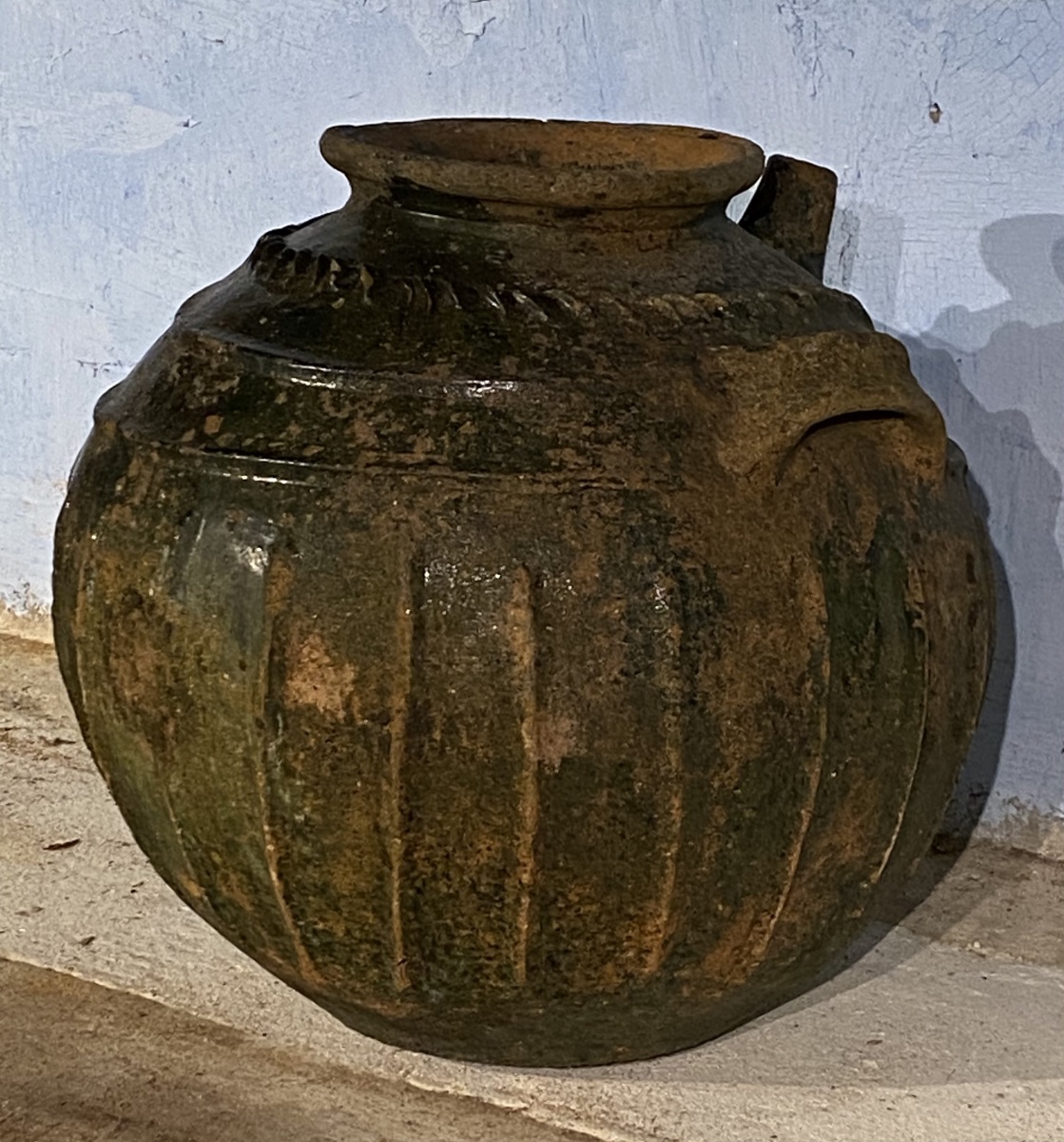 Glazed Earthenware From Auvergne, 18th Century -photo-2