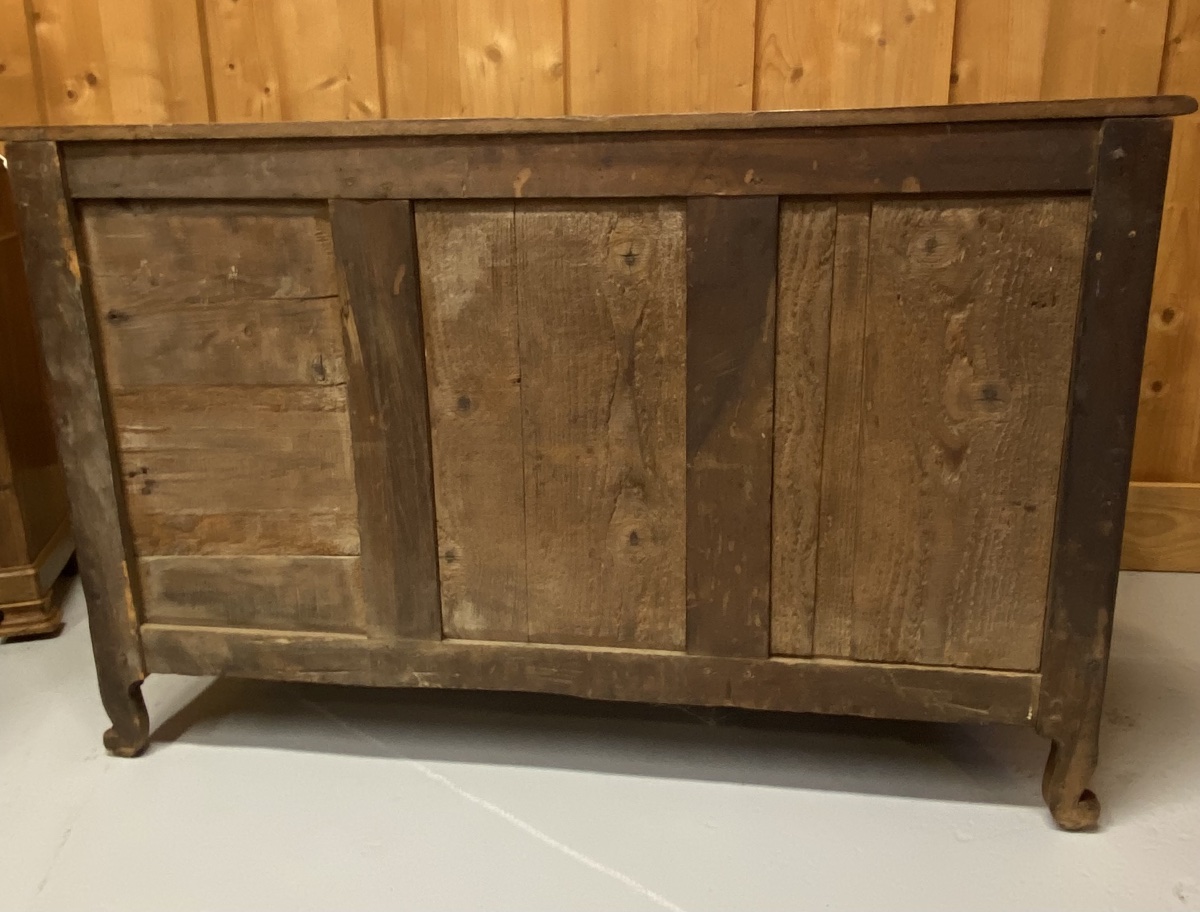 Commode Arbalète Noyer XVlllème-photo-1