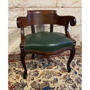 Fauteuil de bureau Napoléon 3 