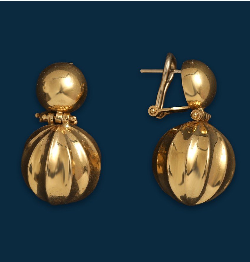 Vintage Balloon Earrings