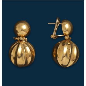 Vintage Balloon Earrings