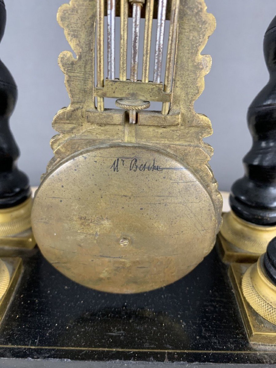 Pendule Napoleon III XIXe Siècle -photo-2