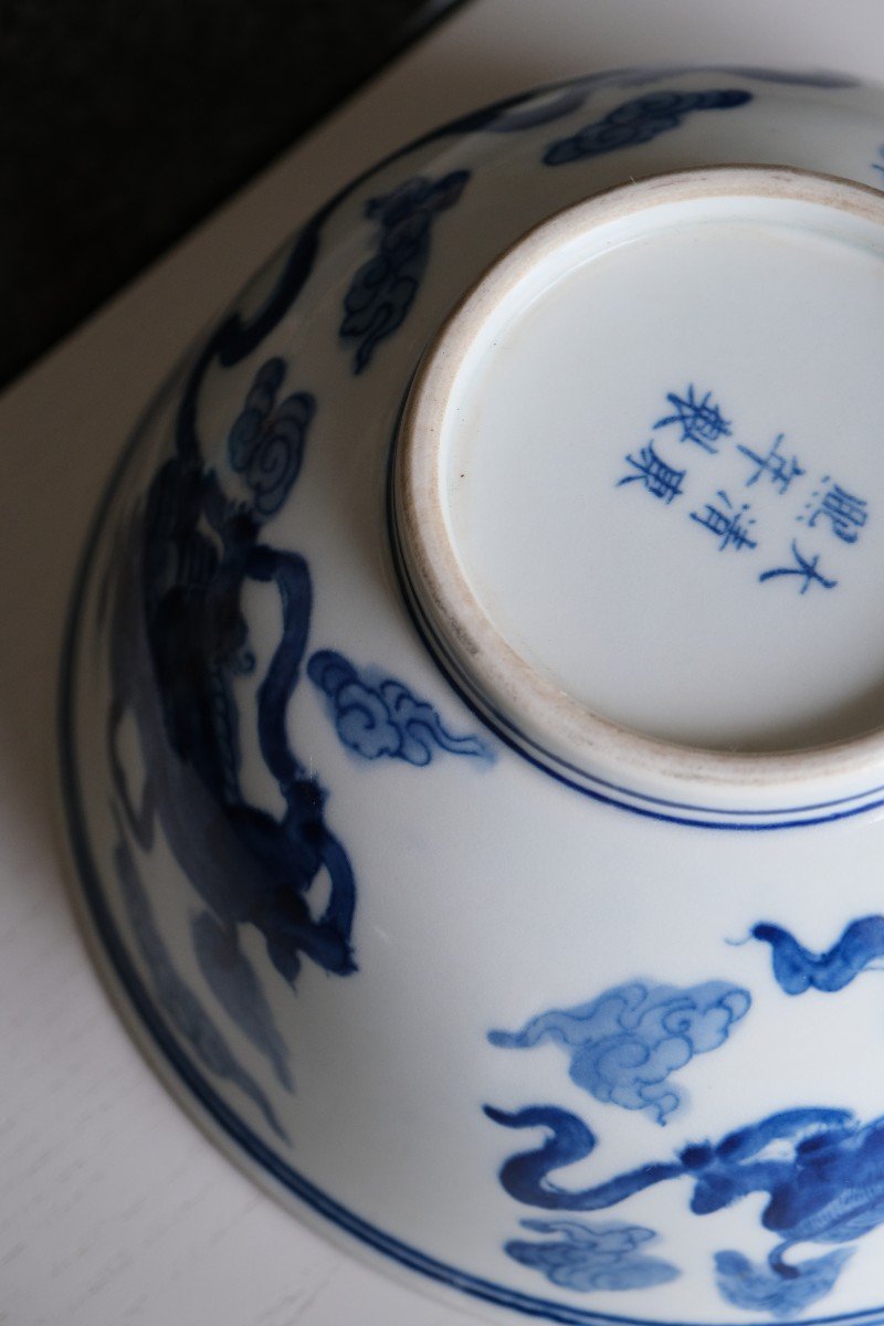 Kangxi Collection Bowl Chinese Porcelain 19th Century-photo-2