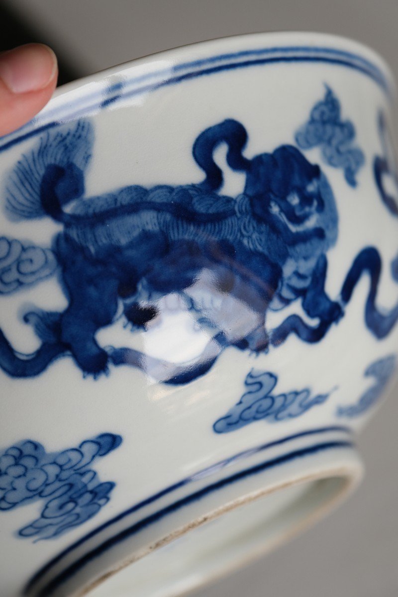 Kangxi Collection Bowl Chinese Porcelain 19th Century-photo-4