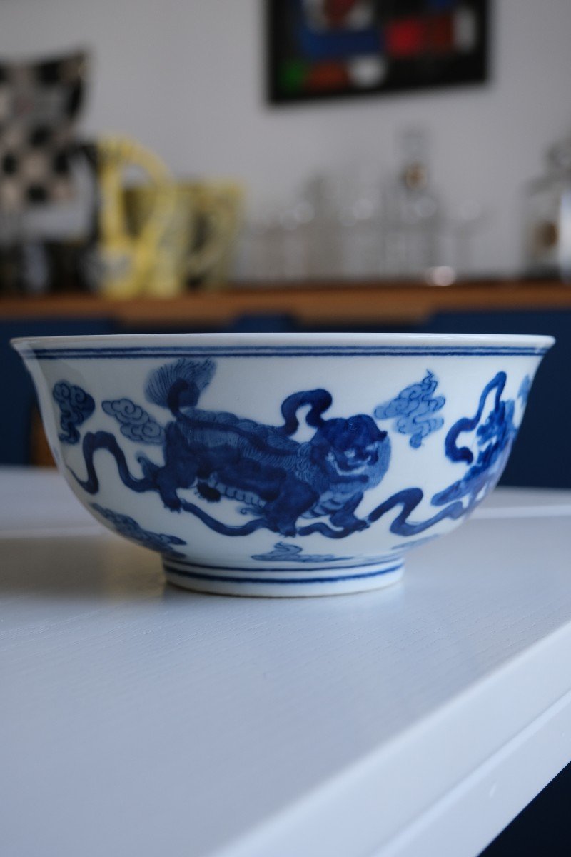 Kangxi Collection Bowl Chinese Porcelain 19th Century