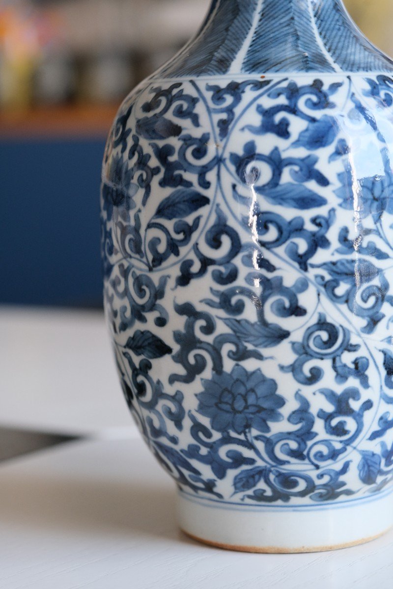 Qianlong Chinese Porcelain Vase Early 20th Century-photo-4