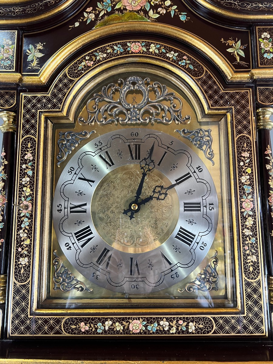 Portuguese “regulator” Longcase Clock, Mid-20th Century-photo-4