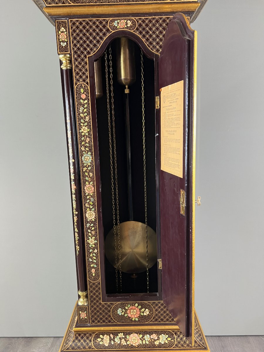 Portuguese “regulator” Longcase Clock, Mid-20th Century-photo-7