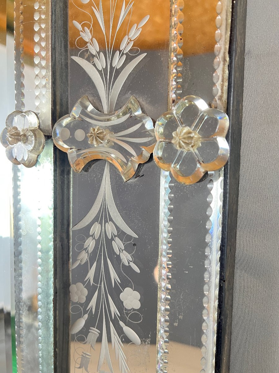 Large Venetian Mirror, 20th Century-photo-2