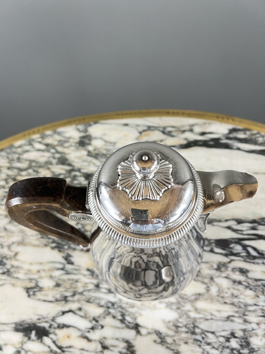Silver-plated Tea And Coffee Set – Christofle, Gallia Collection-photo-1