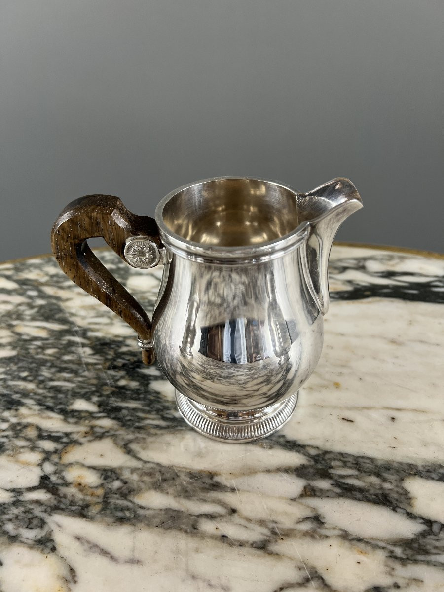 Silver-plated Tea And Coffee Set – Christofle, Gallia Collection-photo-3