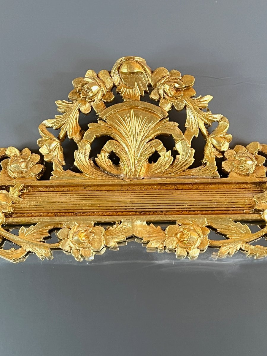 Grand Miroir à Fronton, Style Louis XVI, XXe Siècle -photo-3
