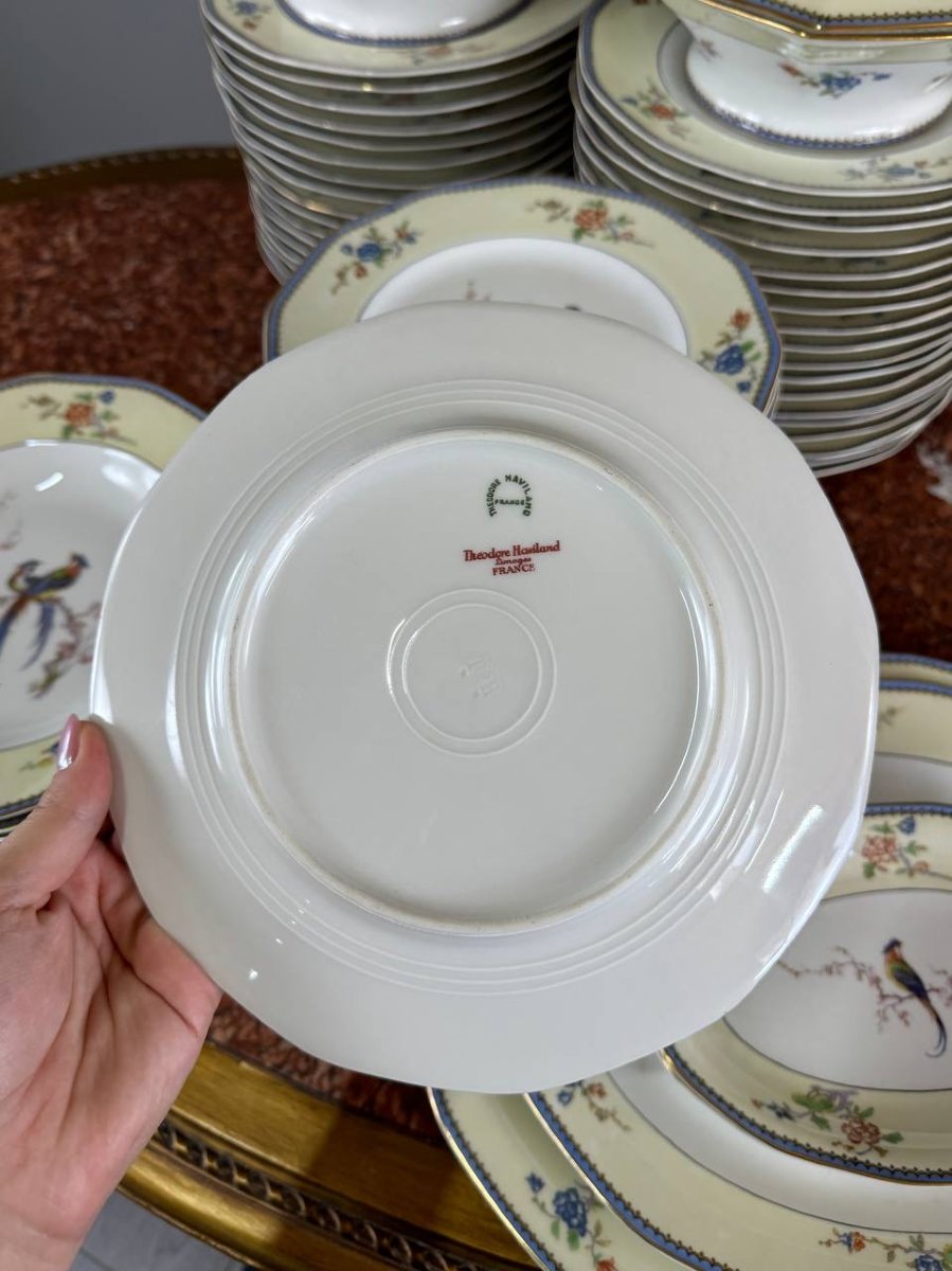 Limoges Dinner Service, Théodore Haviland, 20th Century -photo-2