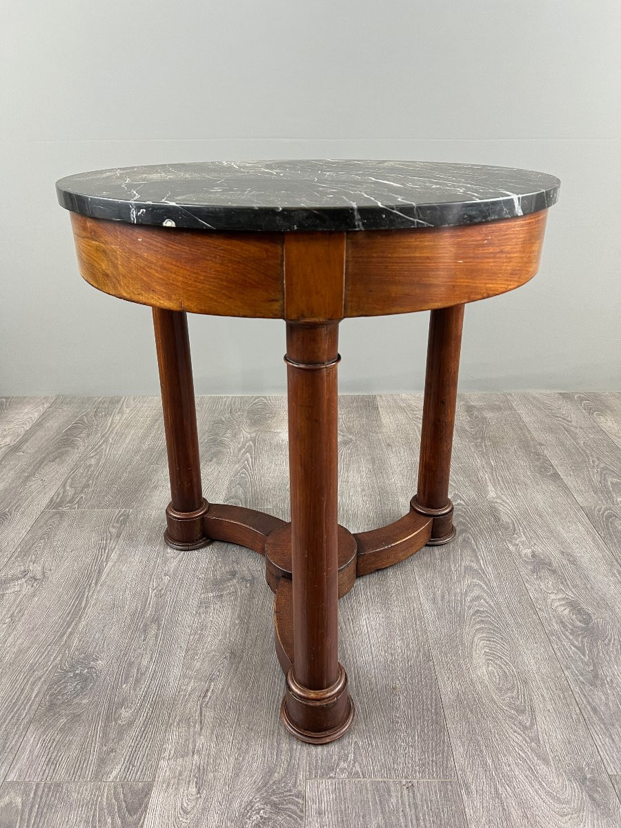 Mahogany Pedestal Table, 19th Century -photo-4