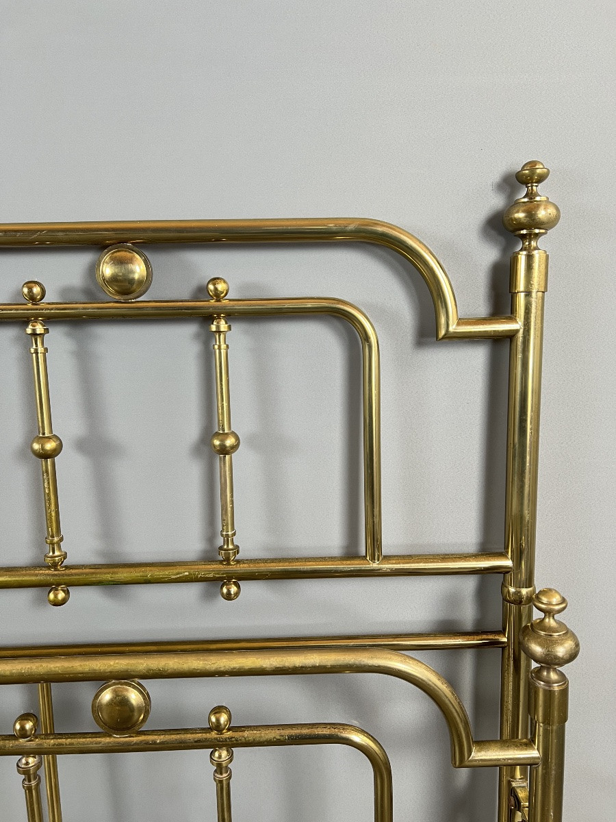 Brass Bed, 20th Century-photo-2