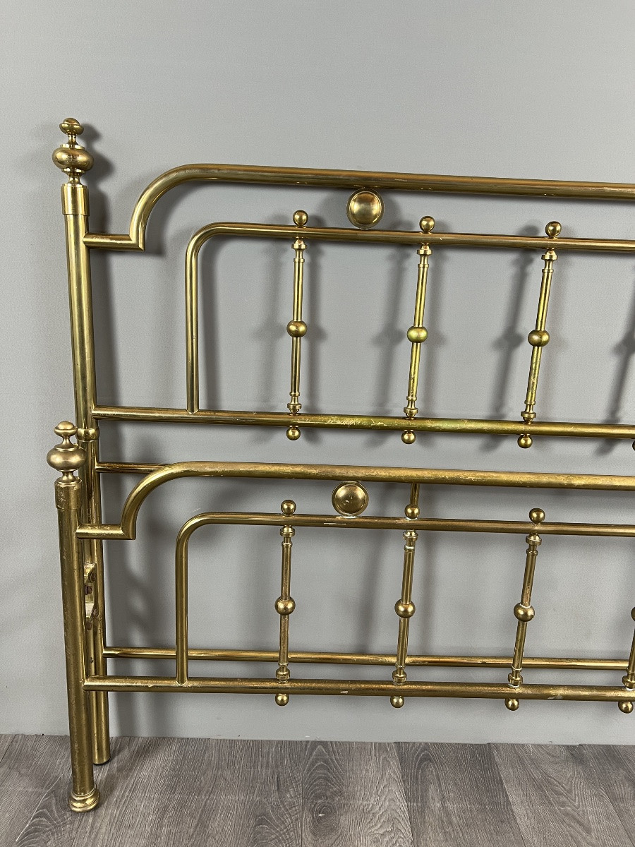 Brass Bed, 20th Century-photo-4