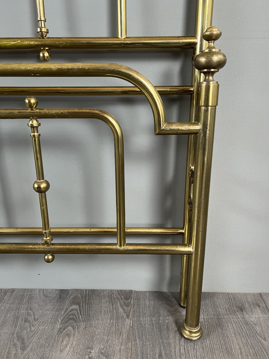 Brass Bed, 20th Century-photo-3