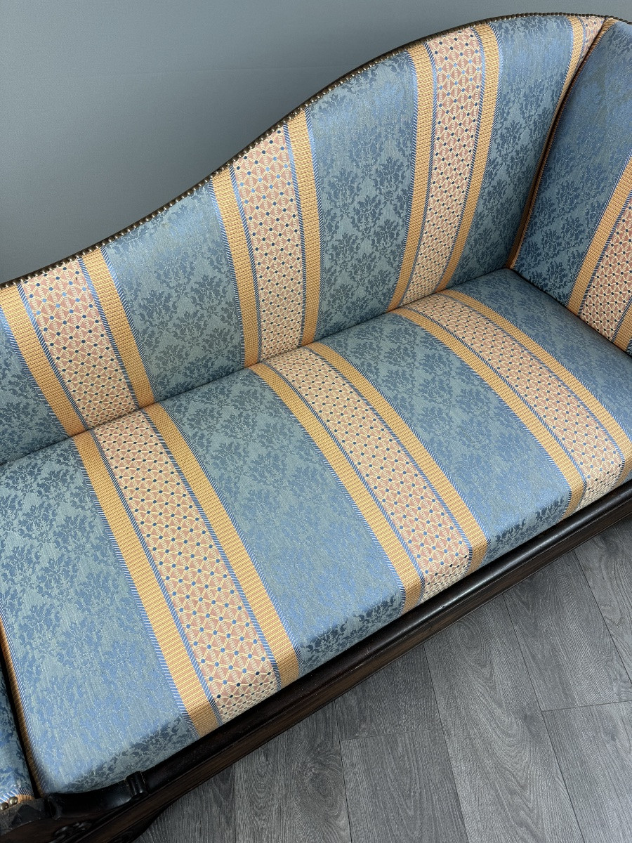 Restoration Period Chaise Longue, 19th Century-photo-4