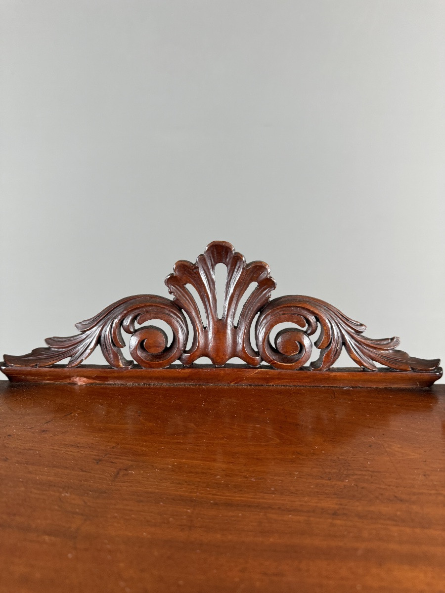 Carved Oak Shelf, 19th Century-photo-6