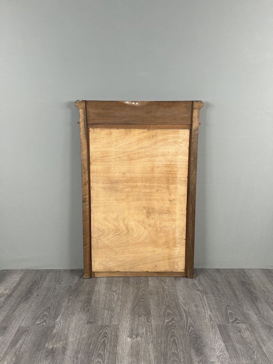 Miroir en bois sculpté, fin XIXe / début XXe siècle-photo-3