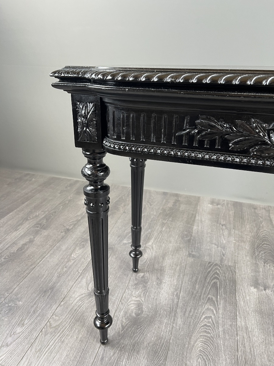 Table à jeux de style Louis XVI, XIXe Siècle -photo-4