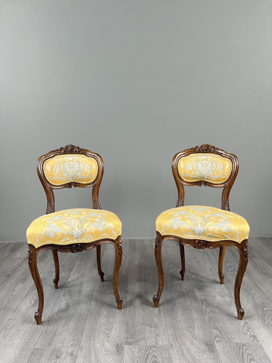 Louis XV Style Salon In Carved Wood, 19th Century-photo-5