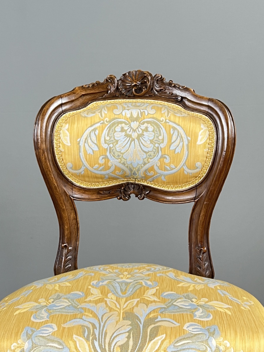 Louis XV Style Salon In Carved Wood, 19th Century-photo-7