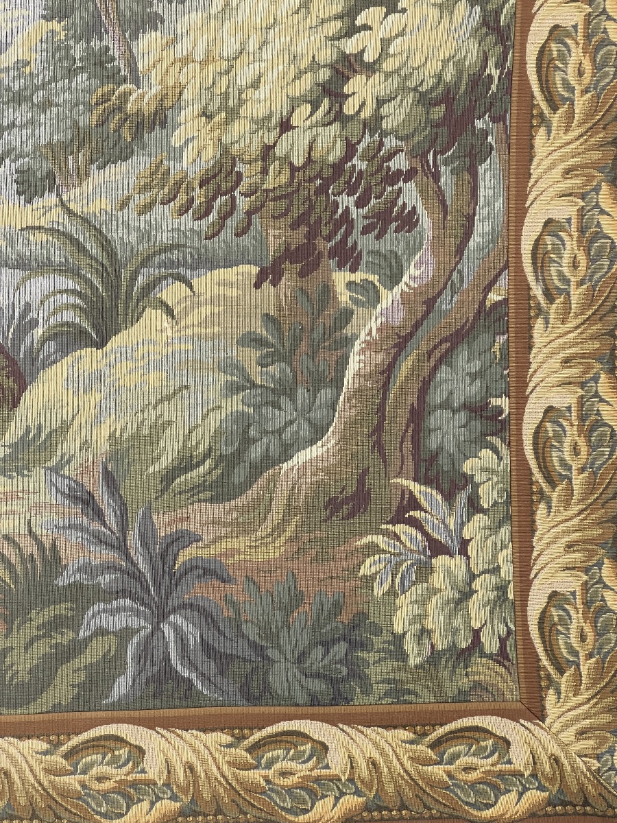 Tapisserie décorative dans le goût d’Aubusson,  XXe Siècle-photo-3