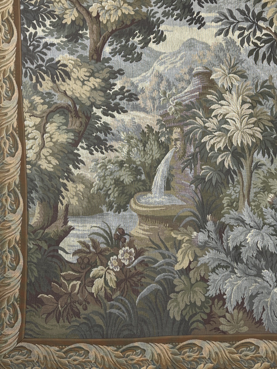 Tapisserie décorative dans le goût d’Aubusson,  XXe Siècle-photo-1
