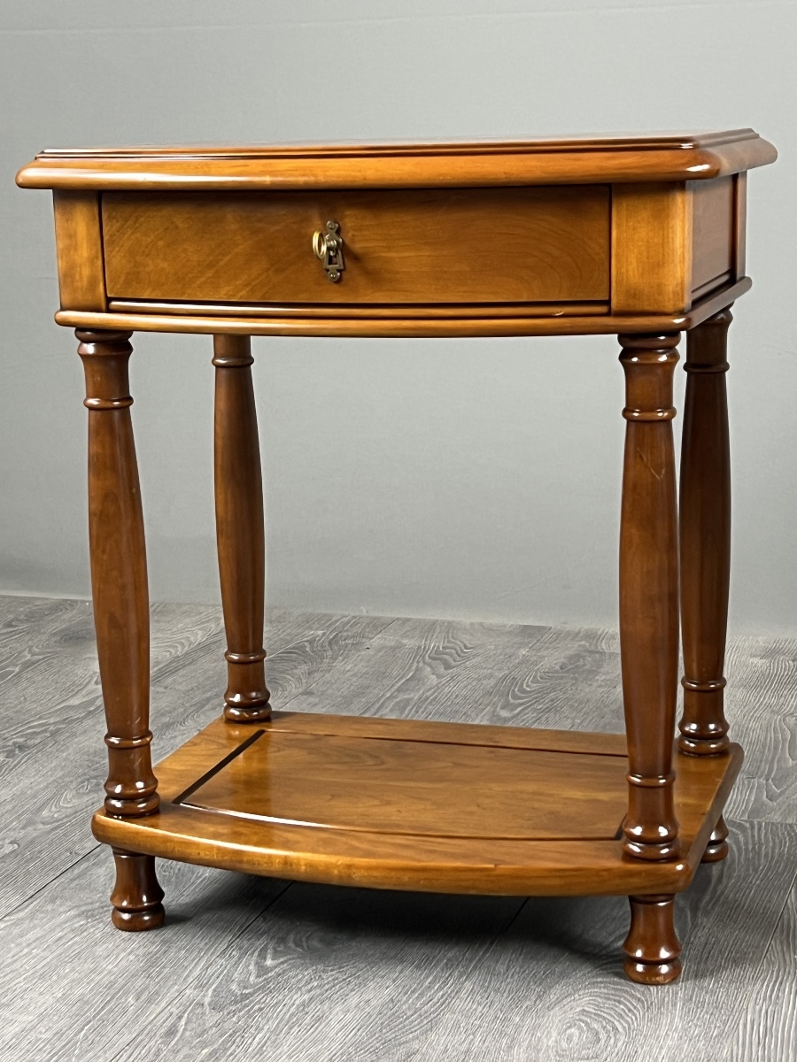 Pair Of Wooden Nightstands, 20th Century-photo-3