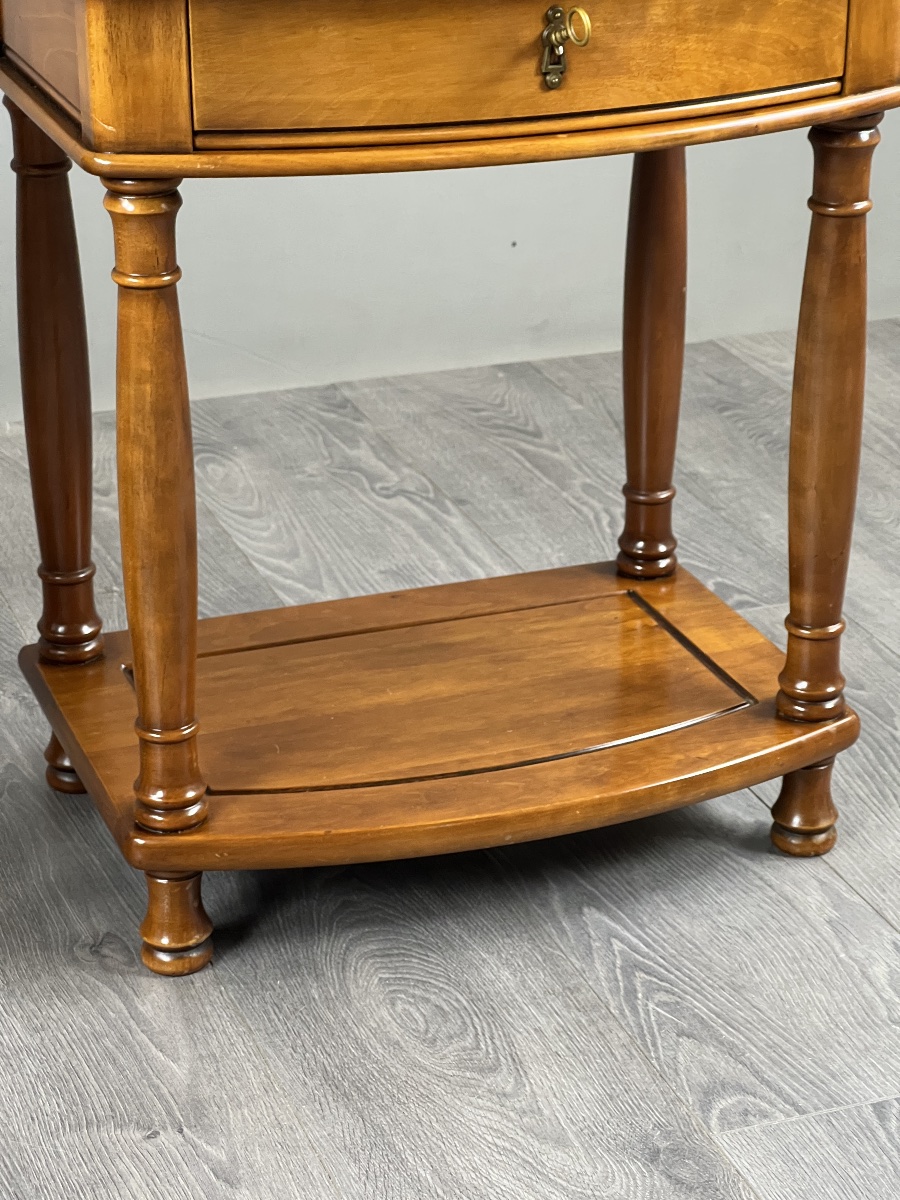 Pair Of Wooden Nightstands, 20th Century-photo-1