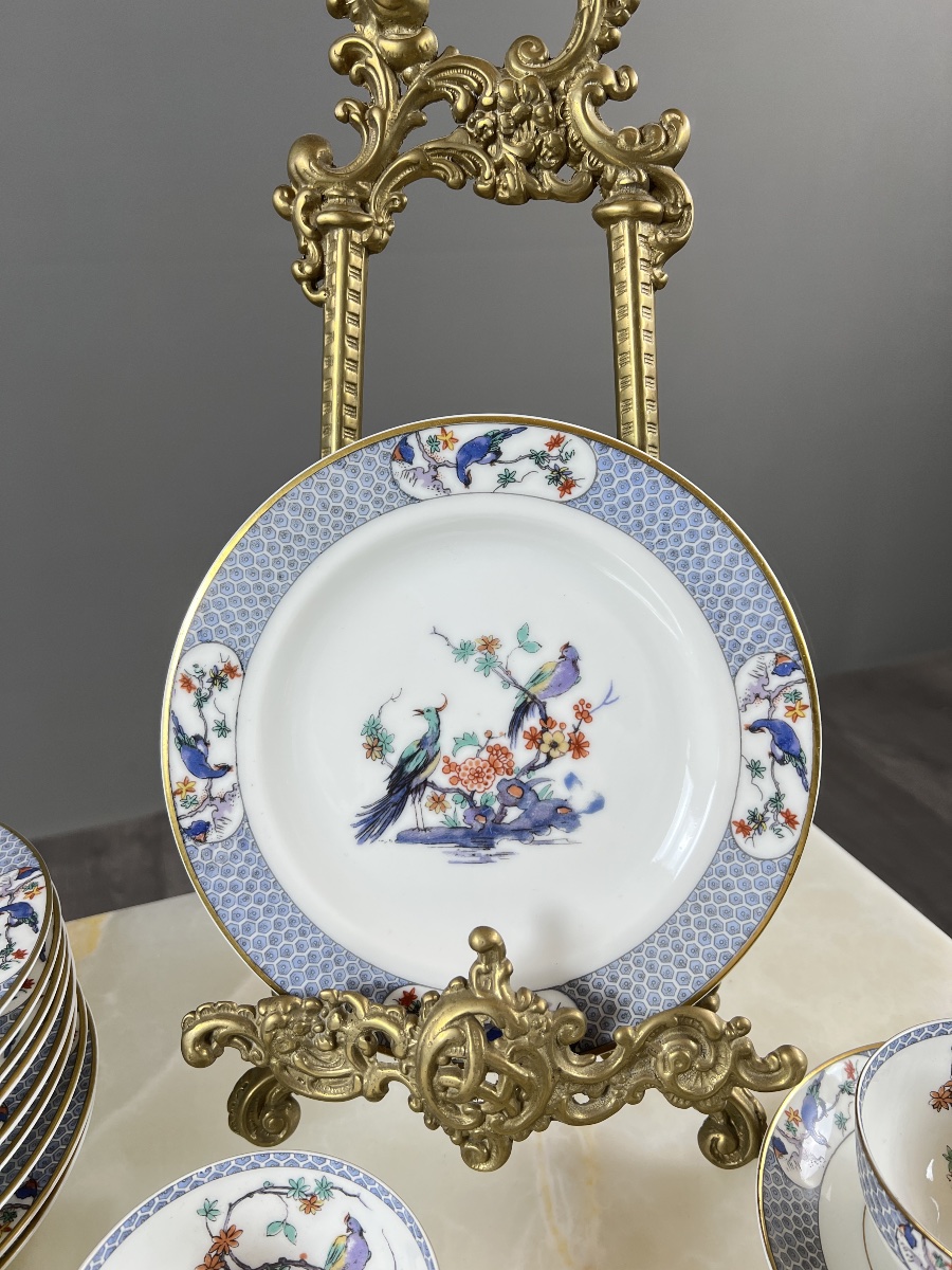 Haviland Limoges Porcelain Tea/coffee Set For 6 People, 20th Century-photo-2