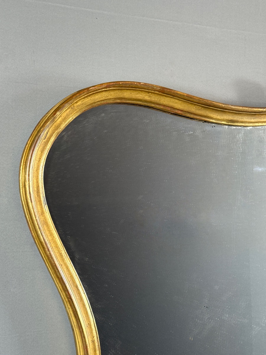 Miroir mural de style Louis XV, XXe siècle-photo-1