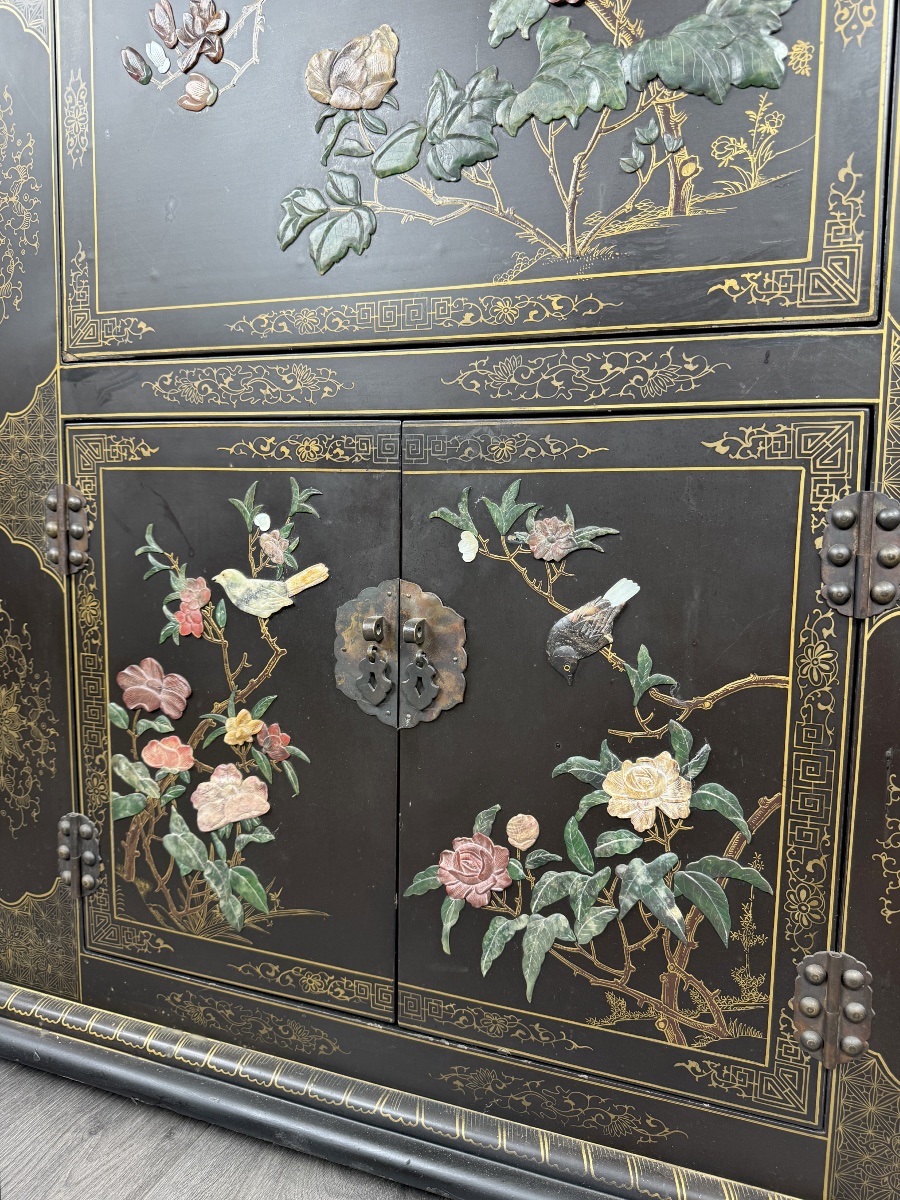 Meuble bar, style Chinoiserie, XXe Siècle-photo-7