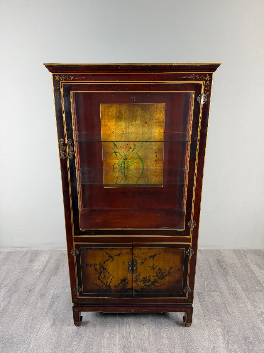 Japanese-style Display Cabinet, 20th Century-photo-2