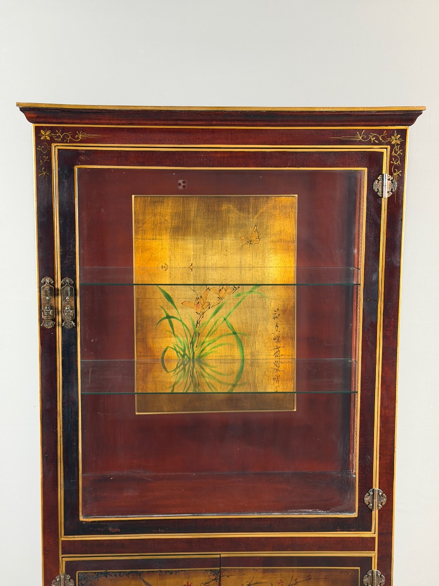 Japanese-style Display Cabinet, 20th Century-photo-3