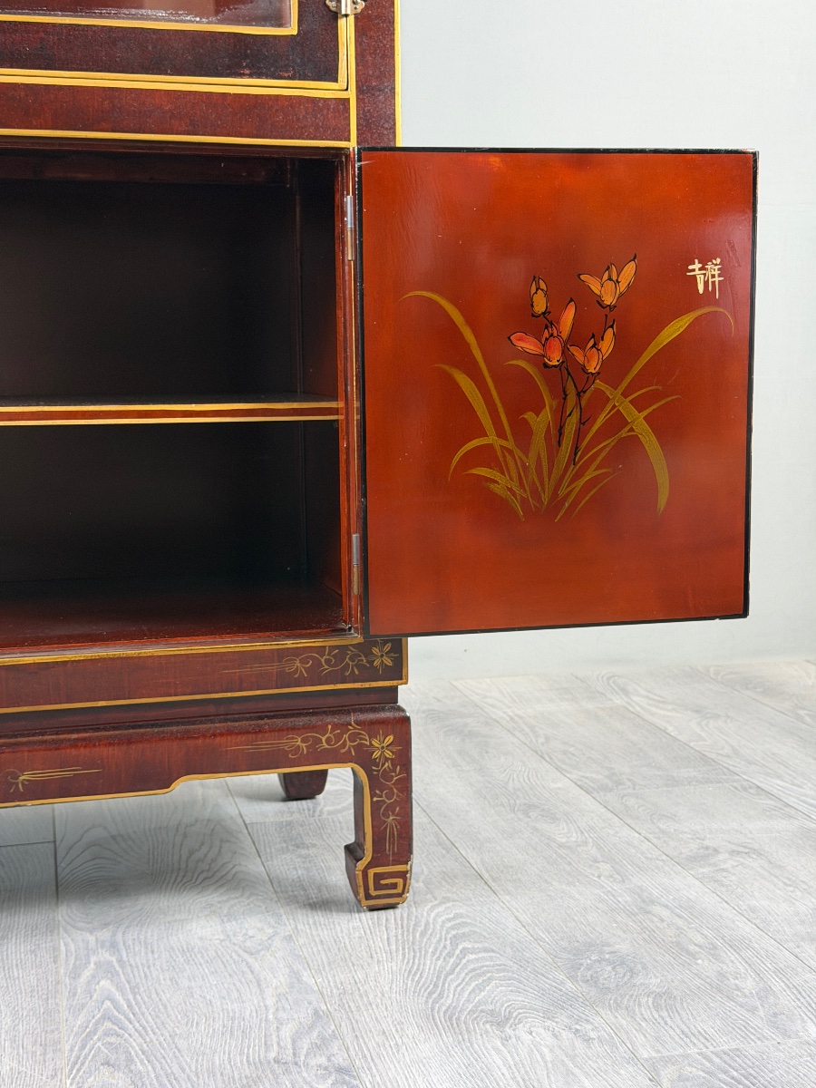 Japanese-style Display Cabinet, 20th Century-photo-3