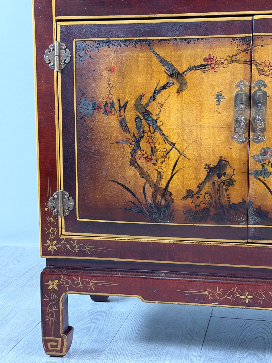 Japanese-style Display Cabinet, 20th Century-photo-6