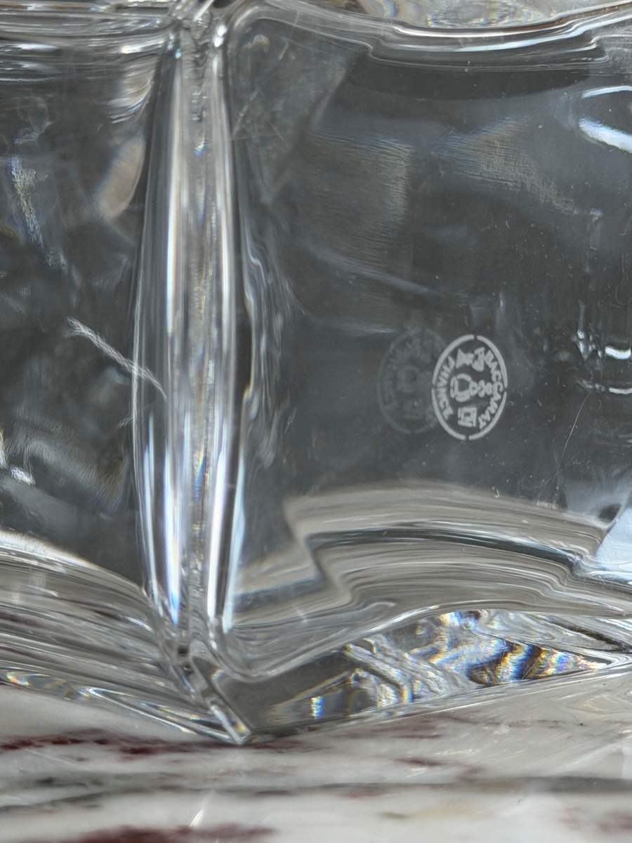 Paire de carafes en cristal de Baccarat, XXe Siècle-photo-4