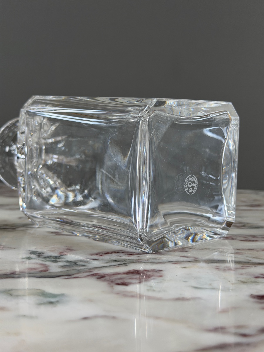 Paire de carafes en cristal de Baccarat, XXe Siècle-photo-5