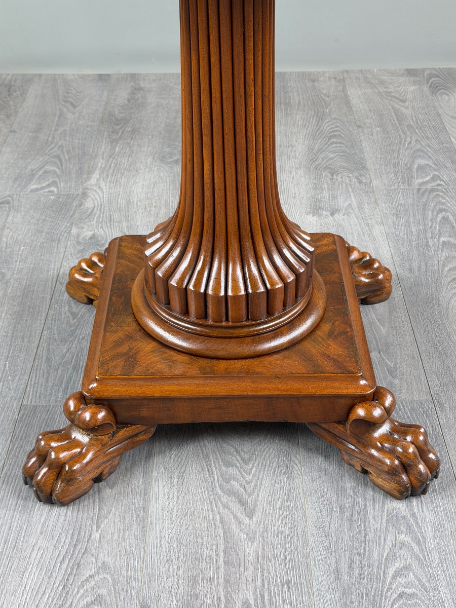 Mahogany Game Table, 19th Century-photo-2