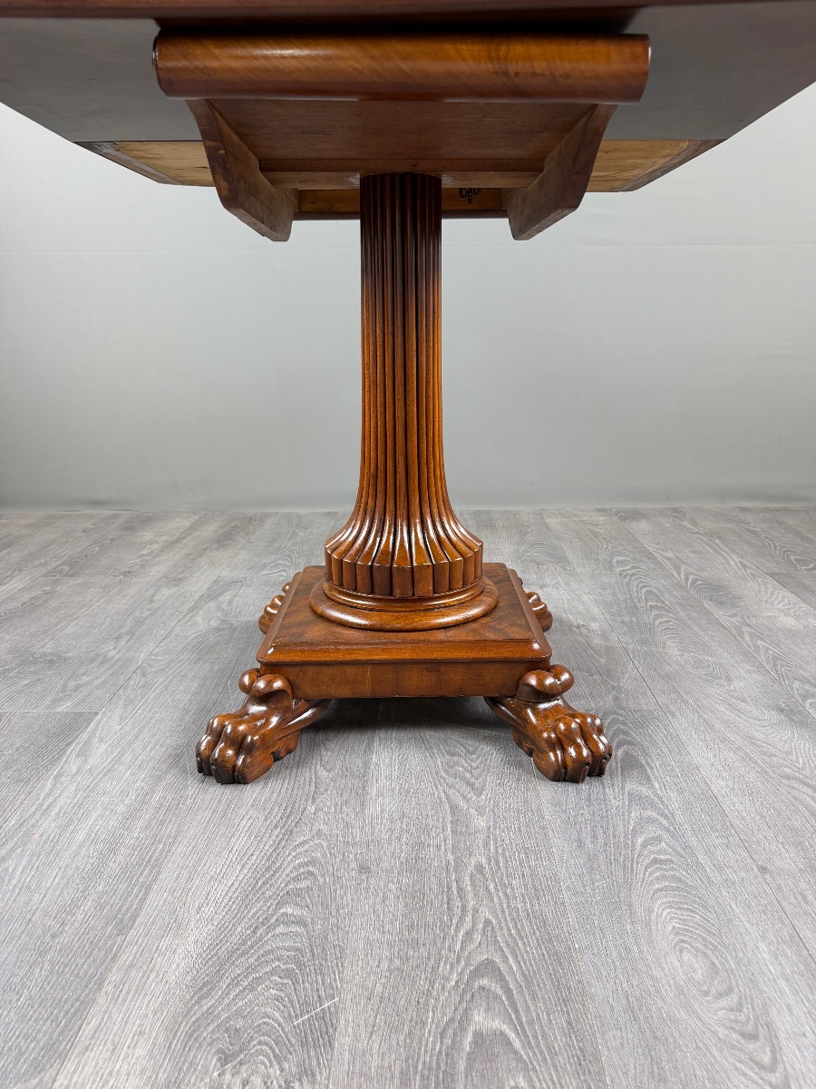 Mahogany Game Table, 19th Century-photo-3